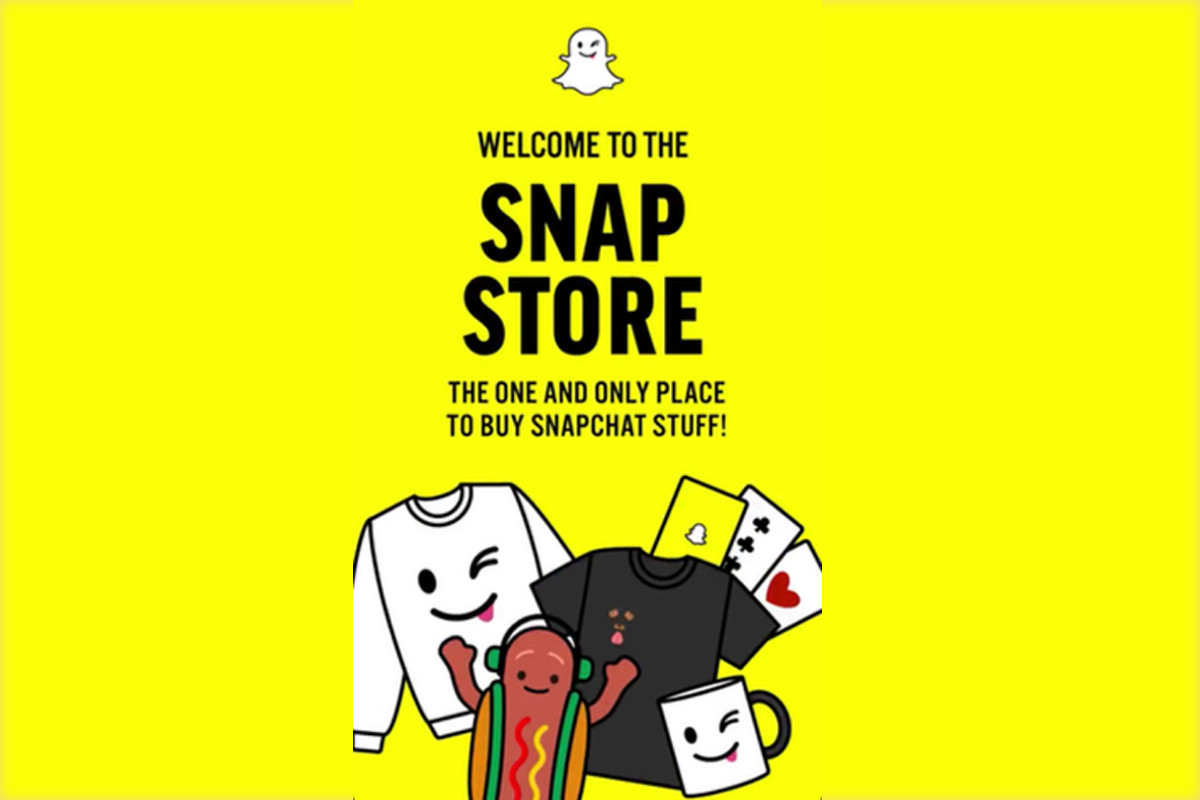Snapchat Buka Toko Merchandise Resmi di Snap Store